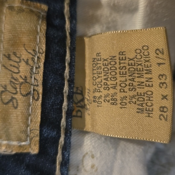 BKE Starlite Stretch 28 /33 1/2  Bootcut Jeans - Picture 7 of 7